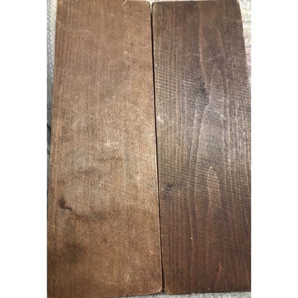 Antique Wooden Hand Carved SPRINGERLE Cookie Press Boards MOLD, Set of 2, Couple - Picture 5 of 9